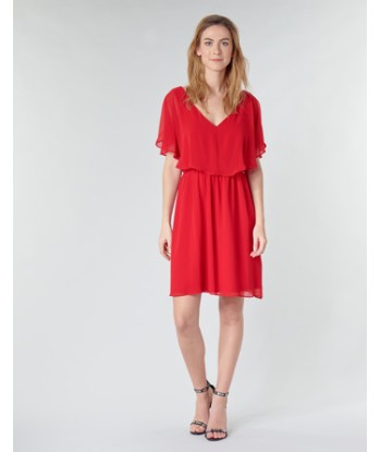 Robe courte femmes Naf Naf LAZALE Rouge