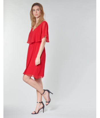 Robe courte femmes Naf Naf LAZALE Rouge