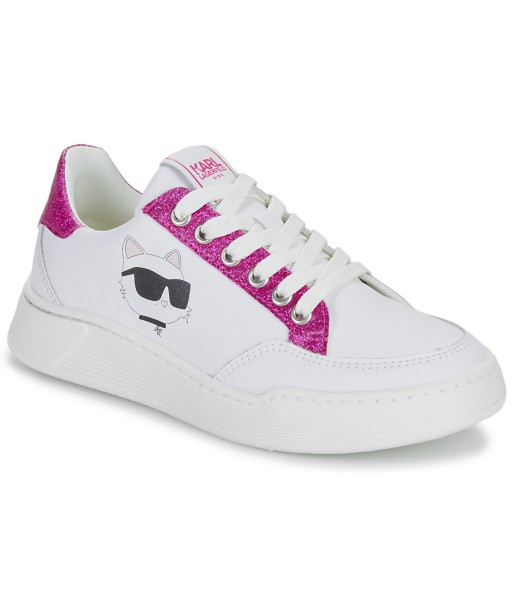 Baskets basses enfant filles Karl Lagerfeld Z30362/10P Blanc