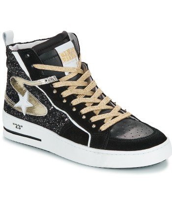 Baskets montantes femmes Semerdjian MARAL Noir