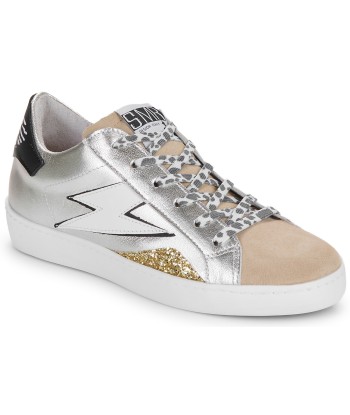 Baskets basses femmes Semerdjian LARRY Doré