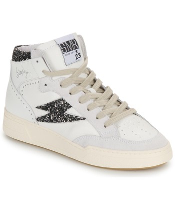 Baskets montantes femmes Semerdjian BRAGA Blanc