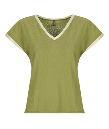T-shirt femmes Only ONLPEGGY Kaki