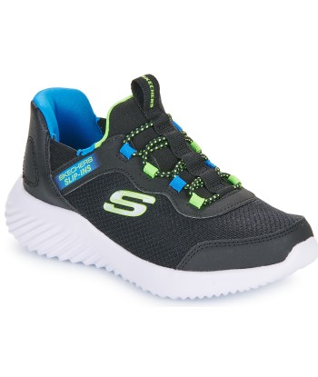 Baskets basses enfant garcons Skechers BOUNDER Noir