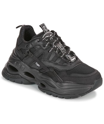 Baskets basses femmes Buffalo TRIPLET HOLLOW Noir