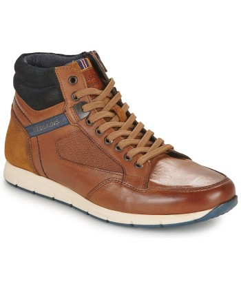 Baskets montantes hommes Redskins ZOUKI Marron