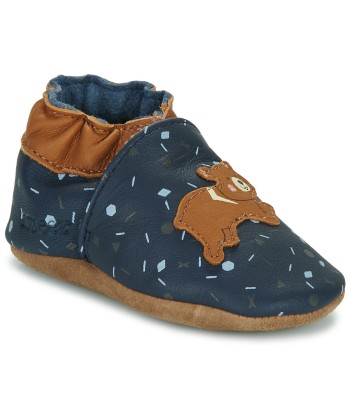 Chaussons enfant garcons Robeez GAME RUN Bleu