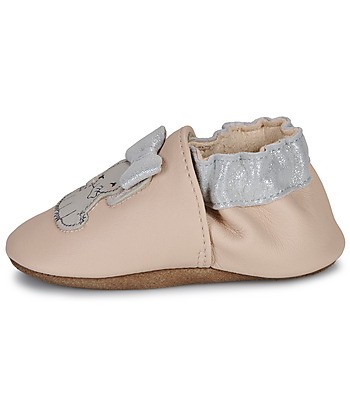 Chaussons enfant filles Robeez GRAPHIC LADY Rose