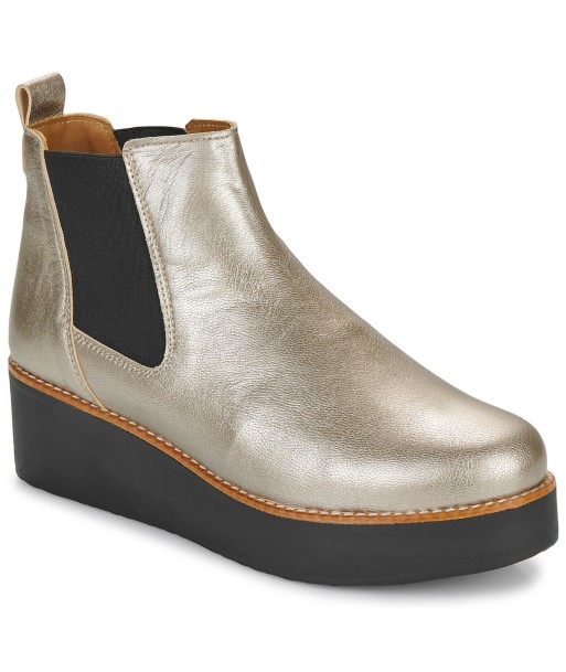 Boots femmes Fericelli LORNA Doré
